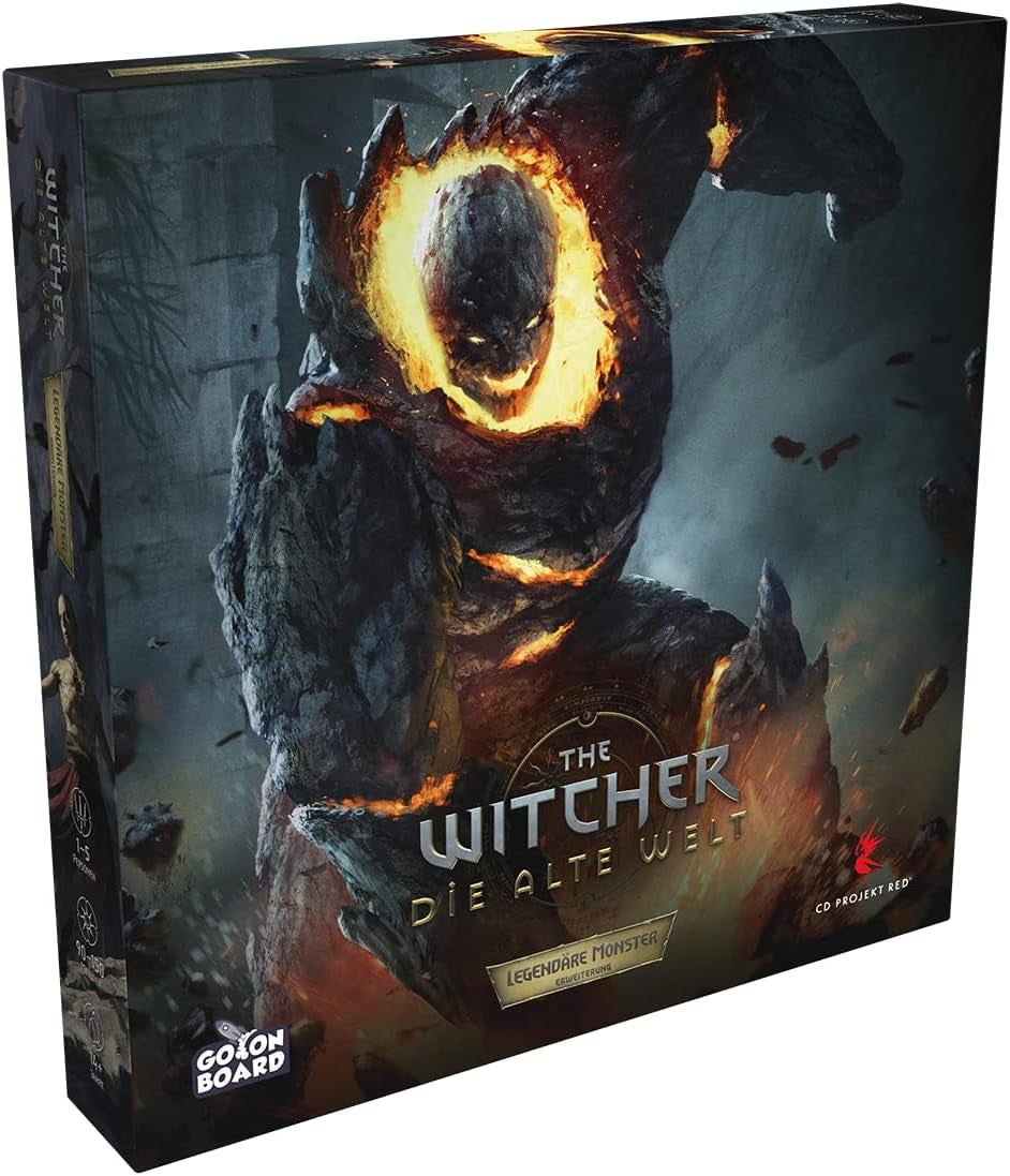 Go on Board, The Witcher: The Old World, Erweiterung, Expertenspiel, Brettspiel, 1-5 Spieler, ab 14 Jahren, 90-150 Minuten, deutsch