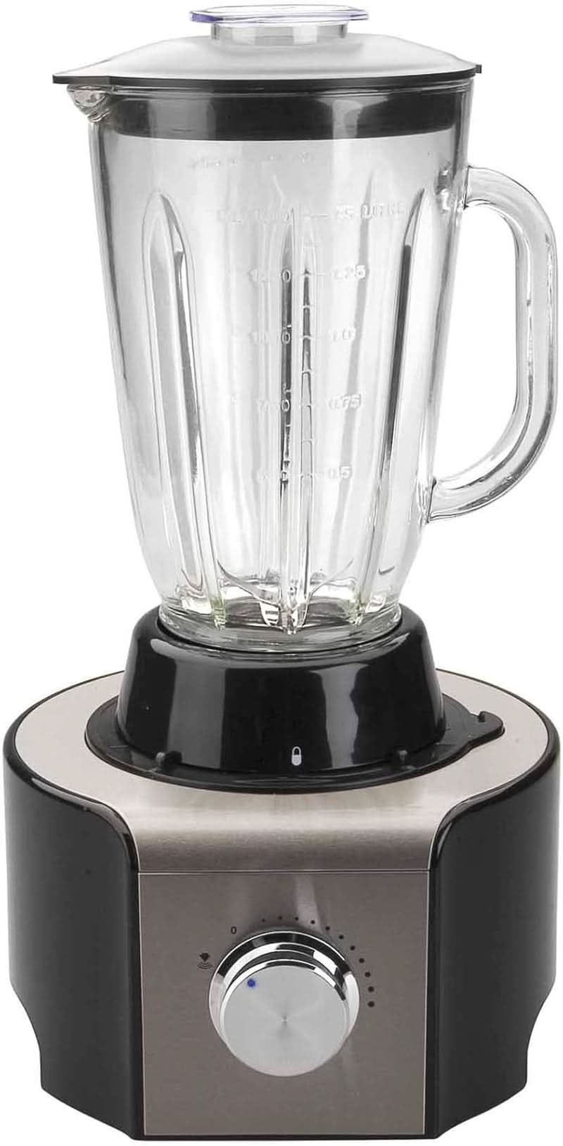 69079 -69079 Multifunktionsroboter 800 W-Schwarz, Edelstahl, Glas und Kunststoff, mehrfarbig Mutter und Kind Naty Shop