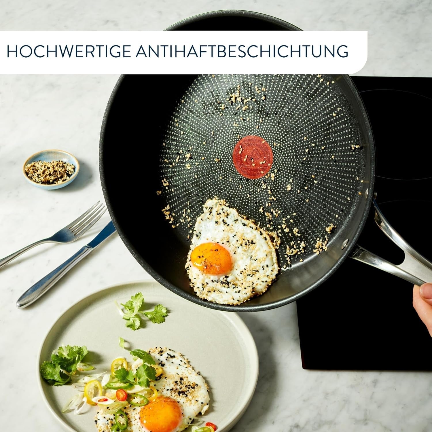 Tefal Jamie Oliver Cook'S Classics, Antihaftbeschichtung, induktionsgeeignet, ofenfest, Edelstahl, genieteter Griff. Töpfe und Pfannen Naty Shop