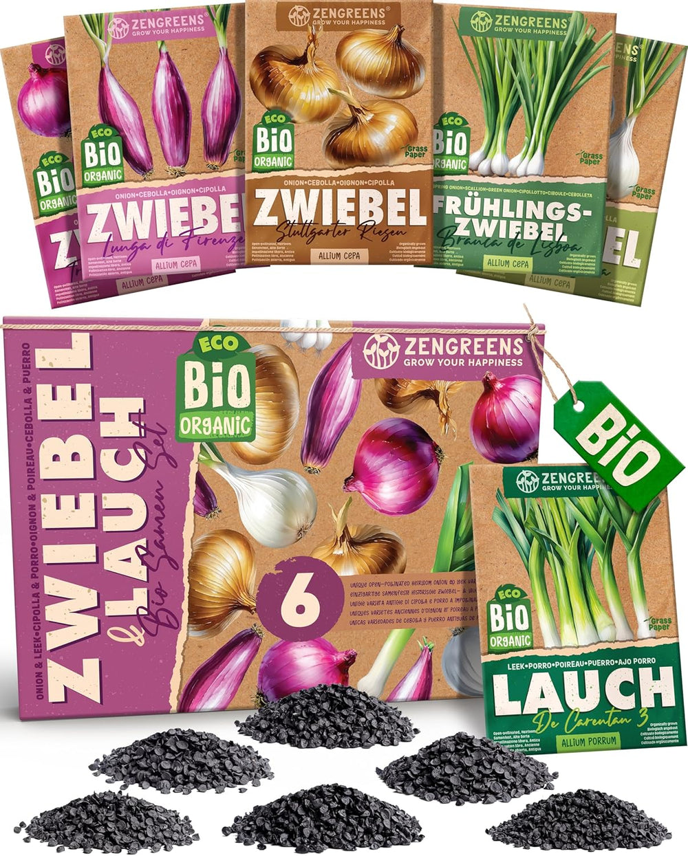 Bio-Tomatensamen im 10er-Set – 10 Tomatensamen für den einfachen Anbau im Garten, Balkon oder Hochbeet – Pflanzensamen – Setzlinge