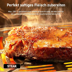 COSORI Airfryer, 7-in-1-Heißluftfritteuse 4,7 l, max. 230 °C und 55 dB Geräuschpegel, über 100 Rezepte, Haushaltsgeräte, Naty Shop