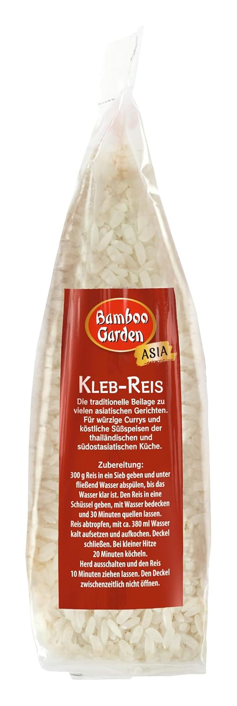 Bamboo Garden – Klebreis, 500 g pro Beutel