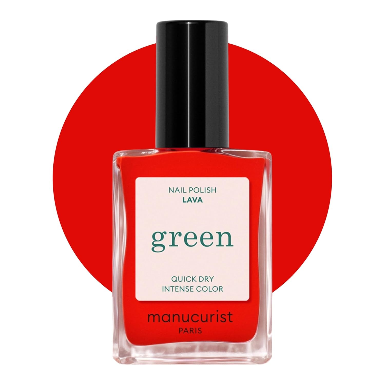 Manucurist Green – Rosy Beige Shell Beige Nagellack – Schnell trocknender Nagellack – DIY-Nägel – Vegan 12-Free – Pflanzenbasiert – Nagellack – Hergestellt in Frankreich