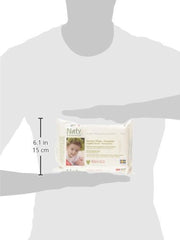 Eco by Naty Baby Care, Bio-Feuchttücher für Babys, parfümfrei, 56 Windeln