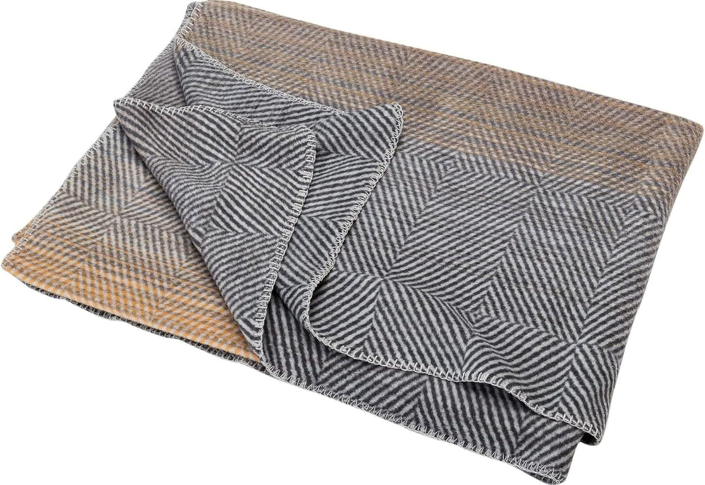 David Fussenegger Baumwolldecke 150x200 cm Decke mit Farbverlaufsmuster Flauschige Betten und Decken David Fussenegger