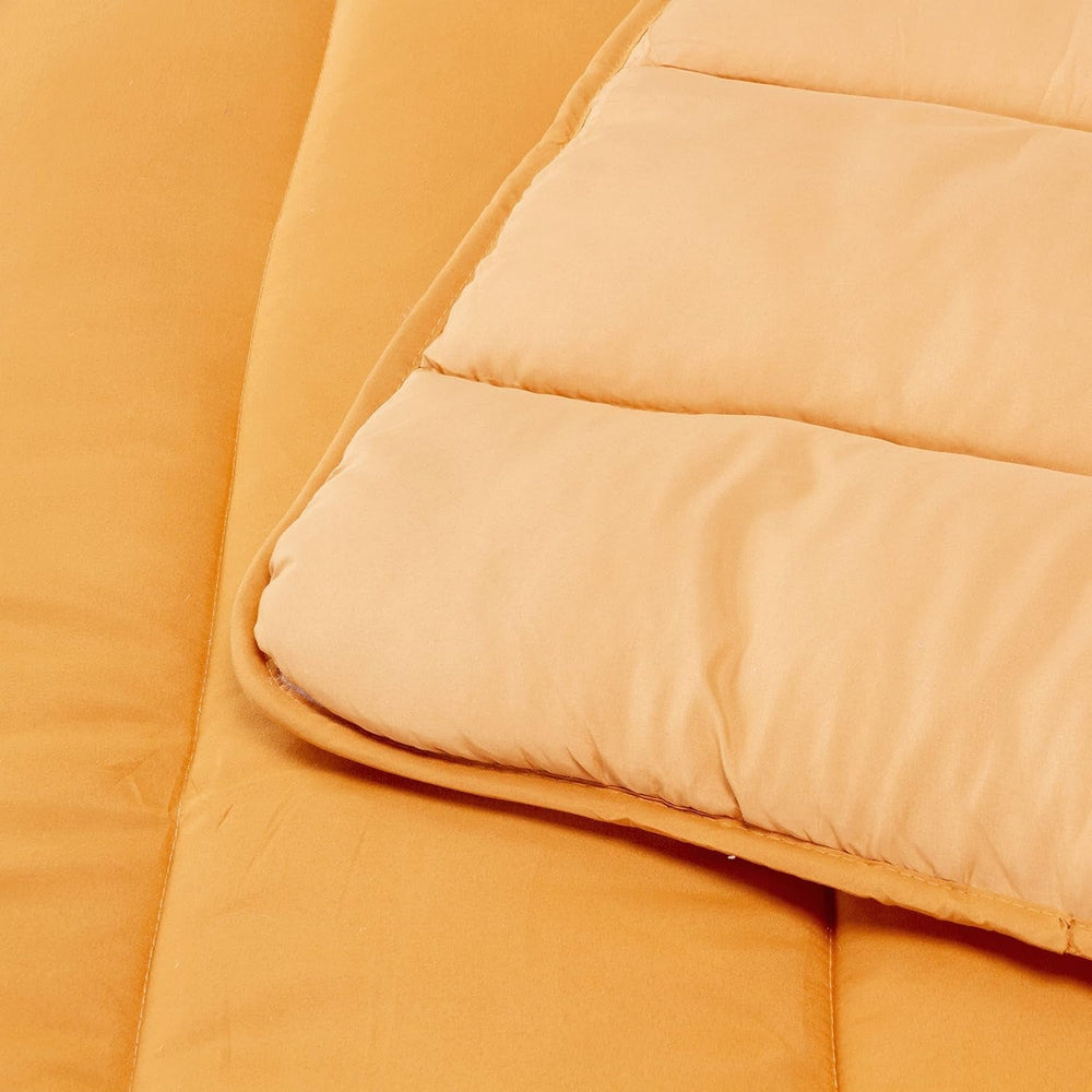 Pikolin Home - Wendedecke 300 G - Zweifarbige nordische Füllung - Für Bett 90 - bequem, warm, atmungsaktiv, Malve, 150 x 220 cm Steppdecken und Steppdecken Naty Shop