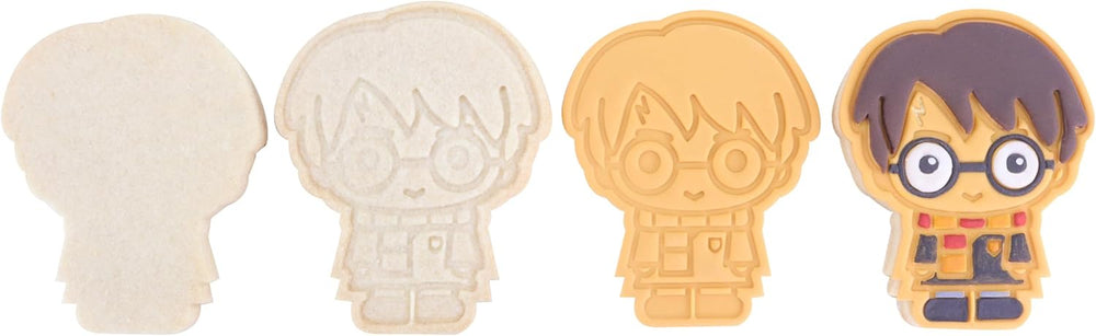 Forme de biscuiți și fondant Harry Potter, Harry, Ron și Hermione