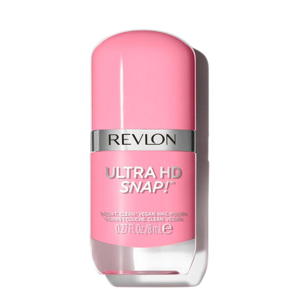 Revlon Ultra HD Snap Nagellack, langlebig, vegane Formel, schnell trocknend, einschichtig, volle Deckkraft, Farbe (8 ml), Hot Stuff (007), Unisex
