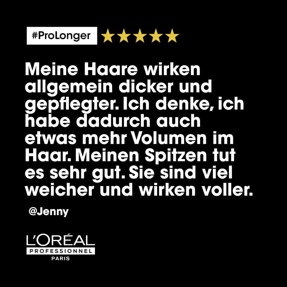 L'Oréal Professionnel Mască de întărire a părului pentru păr lung și subțire, cu Filler A-100 și aminoacizi, Series Expert, Pro Longer Mask Masca de par Naty Shop