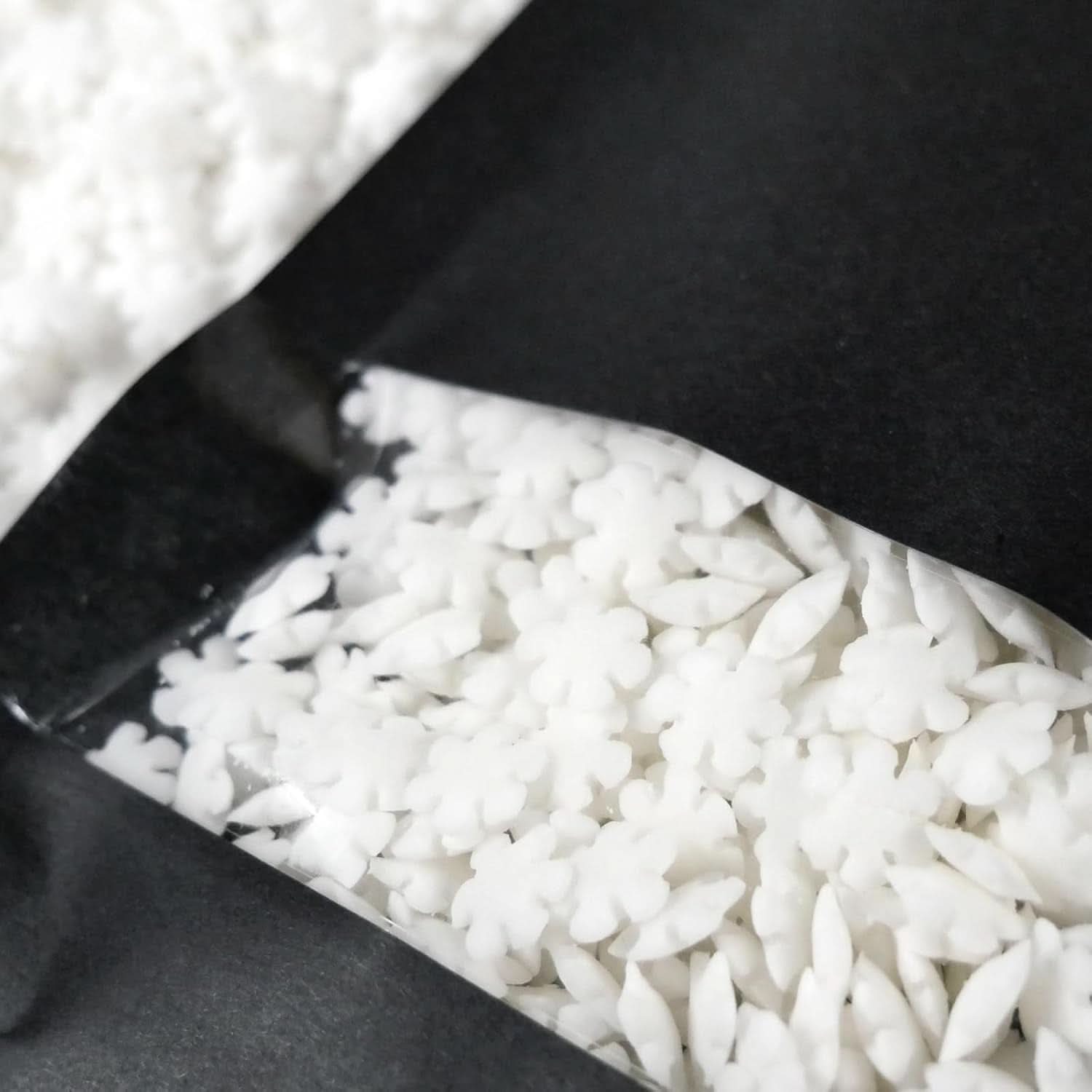 Streusel Hero, sprinkles fulgi de zăpadă, diverse cantitati Sprinkles Naty Shop