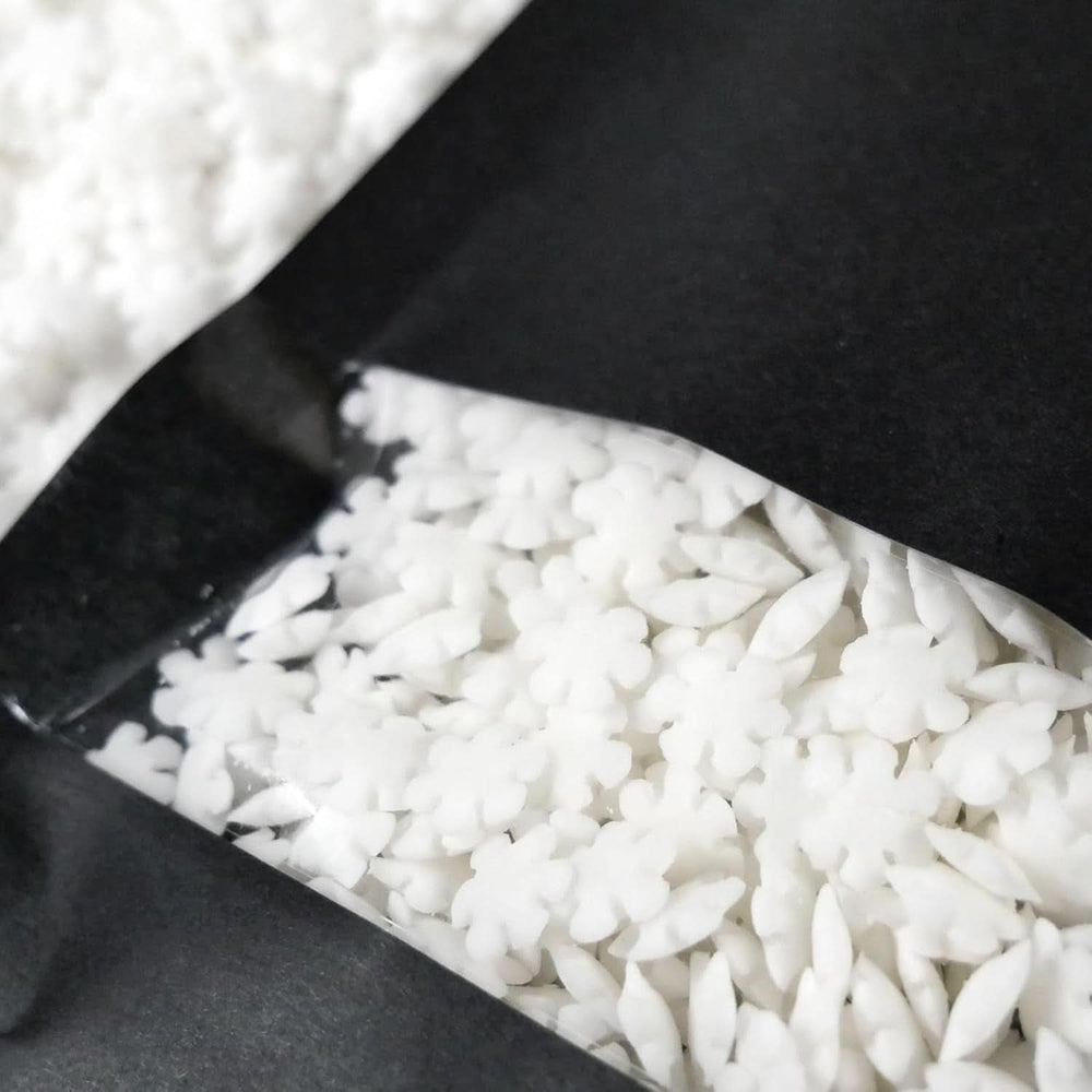 Streusel Hero, sprinkles fulgi de zăpadă, diverse cantitati Sprinkles Naty Shop