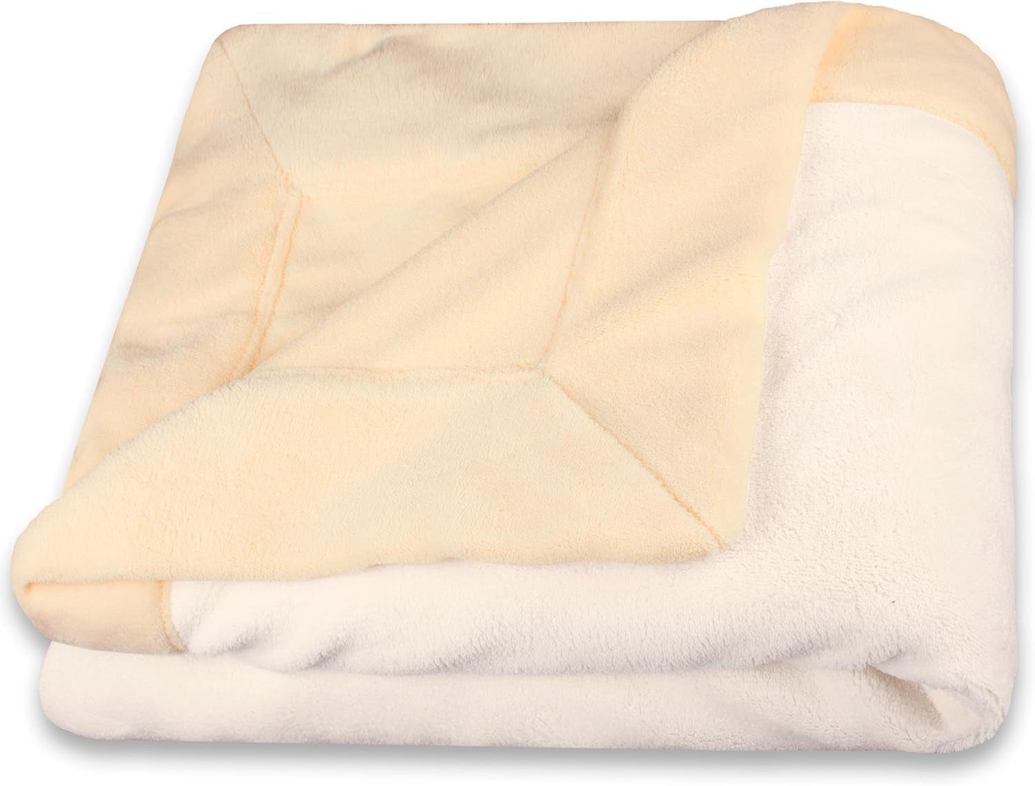 Celinatex flauschige Decke 150 x 200 cm hellblaue Sofadecke warme weiche Mikrofaserdecke Fleece Oeko-Tex Montreal Betten und Decken Besuche den CelinaTex-Store Beige/weiß creme 150 x 200 cm