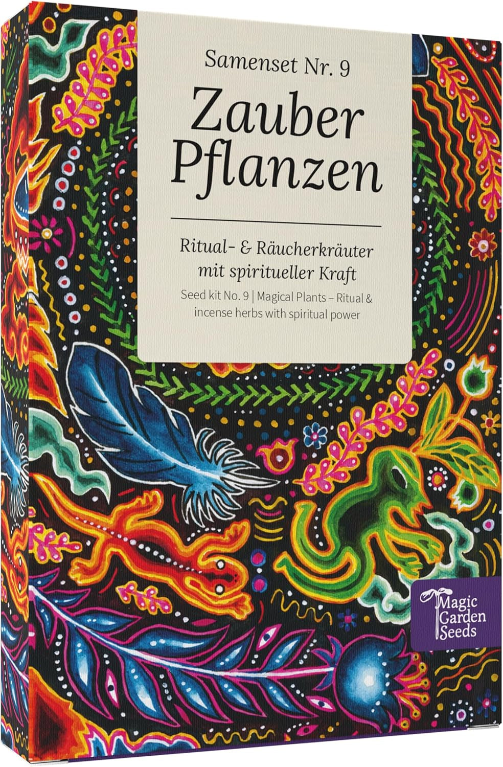 Magic Garden Seeds – Verzauberte Pflanzen mit 6 magischen Kräutern: Wermut, Wermut, Alraune und mehr – Räucherpflanzen zum Selberanbauen und Verschenken