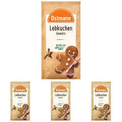 Ostmann Gewürze – Lebkuchen-Gewürz | Gewürzmischung für Leb- und Honigkuchen | Ideal für Gebäck und Desserts in der Winter- und Weihnachtszeit. 15 g im Beutel