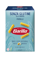 Glutenfreie Barilla Fusilli-Nudeln aus köstlichem Mais und Reis – perfekt für Menschen mit Zöliakie oder Glutenunverträglichkeit, 400 g