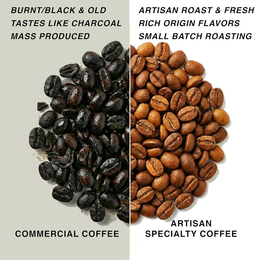 Prăjită după comandă ~ Boabe proaspete de cafea specială (cea mai bună pentru espresso) | Cafea prăjită cu 80 de cești | Bourbon galben Brazilia, Munții Mantiquiera, origine unică (1kg)