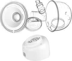 Einfache elektrische Muttermilchpumpe LIONELO Fidi Free 180 ml, tragbare Pumpe mit 2 Phasen, energiesparend 9 Stufen, 3 Größen von Silikontrichtern Timer Zubehör Essen und Stillen Bebe Naty Shop