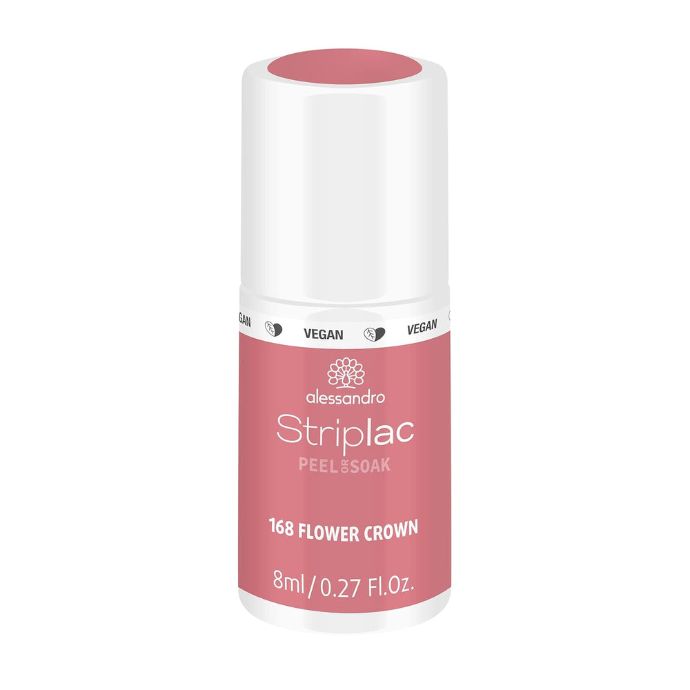 Alessandro Striplac White Honeymoon UV-Nagellack – Zart und langlebig – Einfache Entfernung dank der Entfernungstechnologie – Vegan und tierversuchsfrei – 8 ml