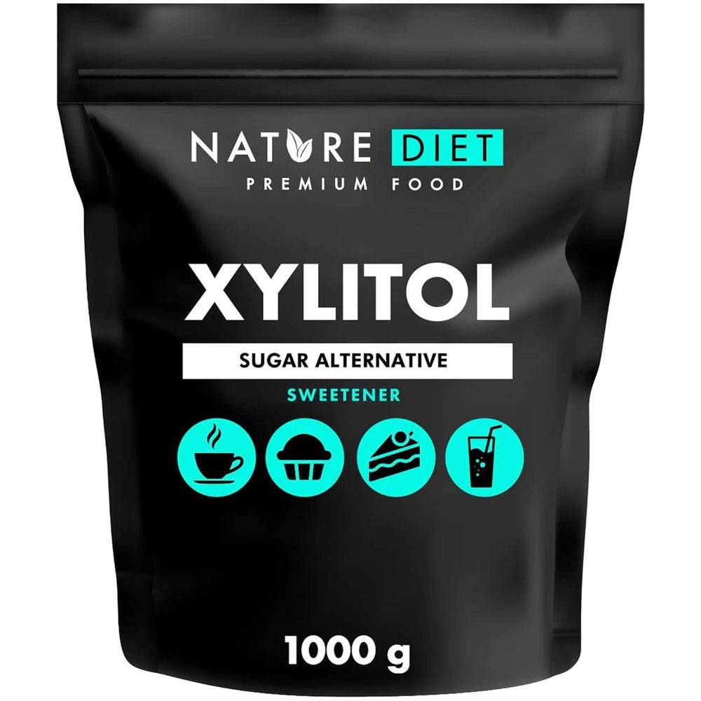 Nature Diet Xylitol, 1 kg Süßstoffe Naty Shop 1 kg (1er Pack) Xylitol