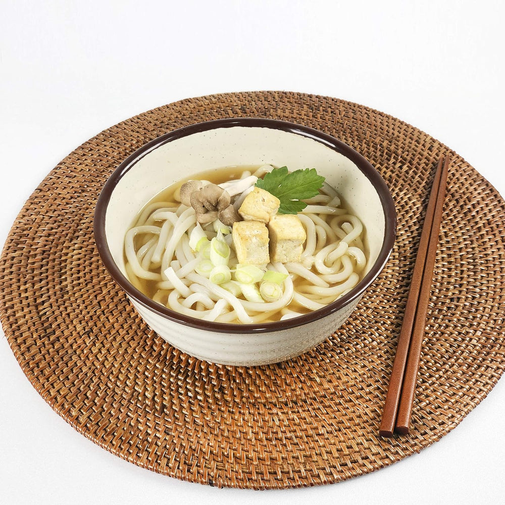 Allgroo Udon Instantnudeln – Miso, Udon-Suppe, würzig, aromatisch, schnelle Zubereitung – enthält 3 Portionen – 1 x 690 g