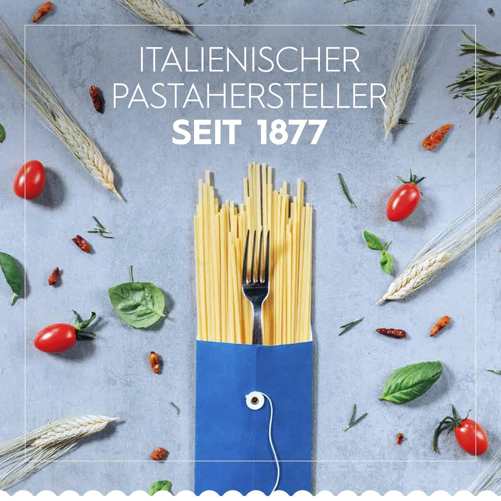 Pasta Barilla Classic Penne Rigate Nr. 73 aus hochwertigem Hartweizen, immer al dente (1 x 500 g)