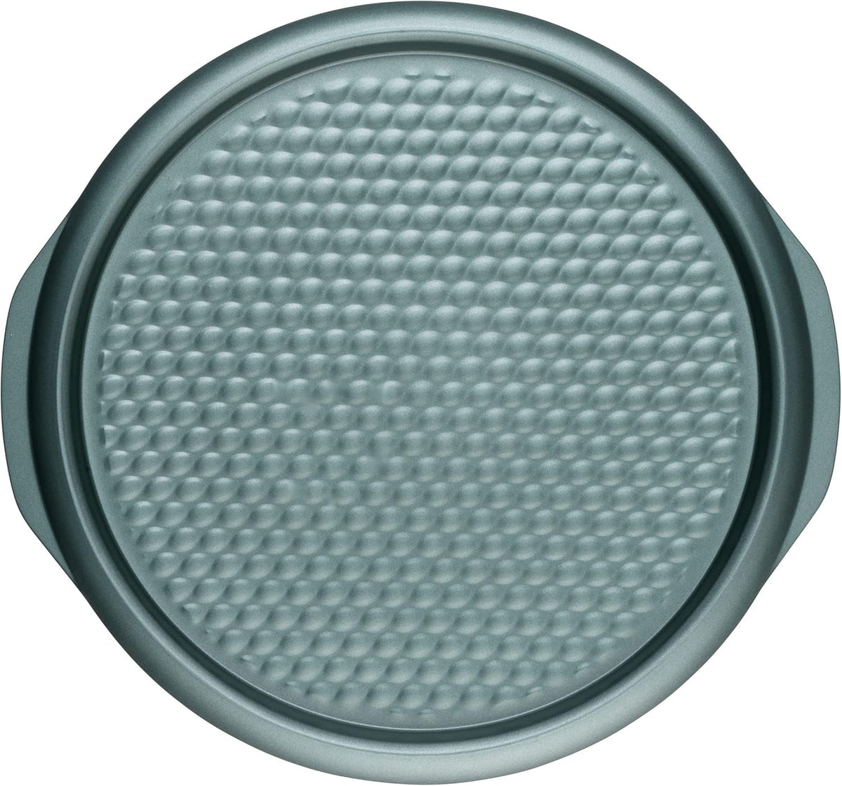 Progress BW09819G2EU7 Shimmer Kollektion, Runde Backform Aus Kohlenstoffstahl Mit Antihaftbeschichtung, Ideal Für Pies, Kuchen, Torten Und Quiches, 28 Cm, Grün Formen und Backbleche Naty Shop 37Cm Pizzablech