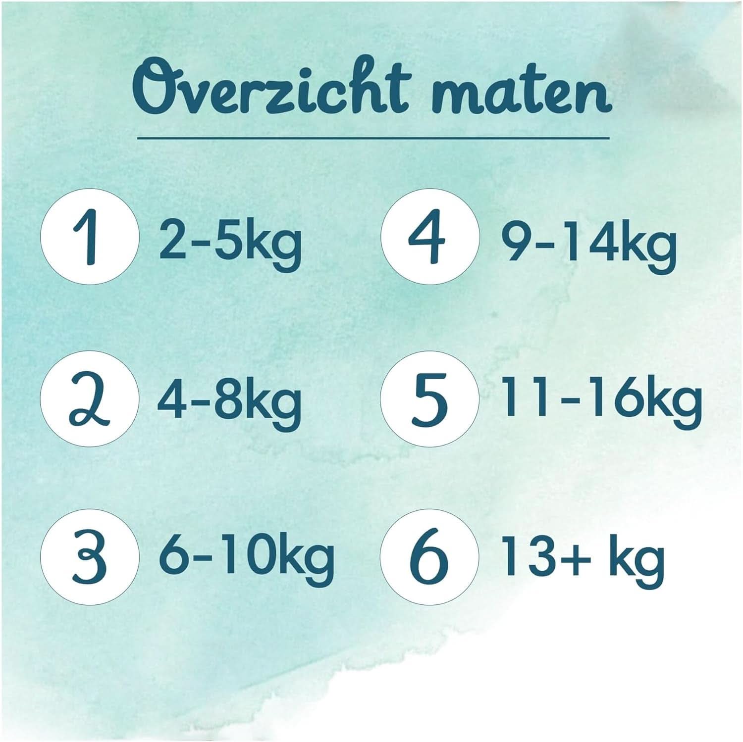Pampers Harmonie Windeln, Größe 6, 58 Windeln, 13 kg +, weicher Hautschutz und 100 % saugfähig. Mutter und Kind Naty Shop