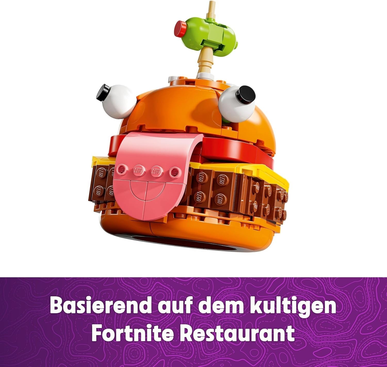 LEGO Fortnite Durrr Burger, Videospiel-Bauset für Gamer ab 9 Jahren, Ausstellungsmodell, Sammelfigur, Geschenk für Kinder, Jugendliche und Erwachsene, Sammlerstück 77070 Bausets Besuchen Sie den LEGO-Store