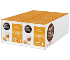 NESCAFÉ DOLCE GUSTO Latte Macchiato Kaffeekapseln 6er Pack (6 x 16 Kapseln)