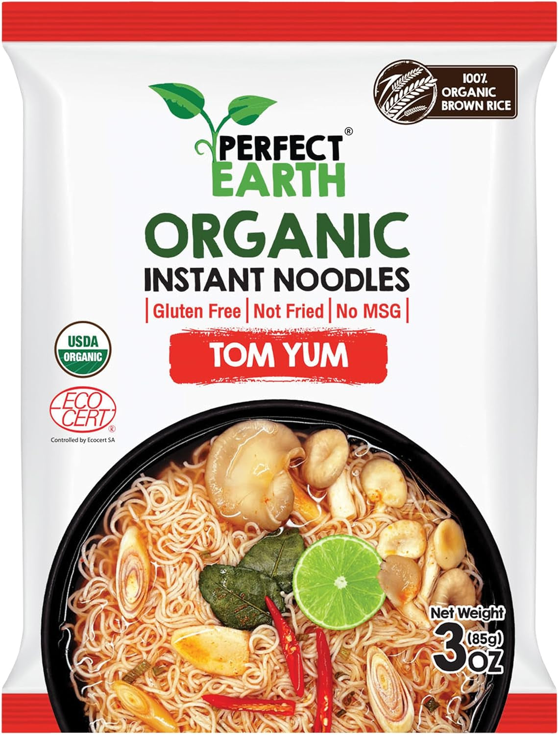 Tom Yum Bio-Instantnudeln – 1 x 85 g