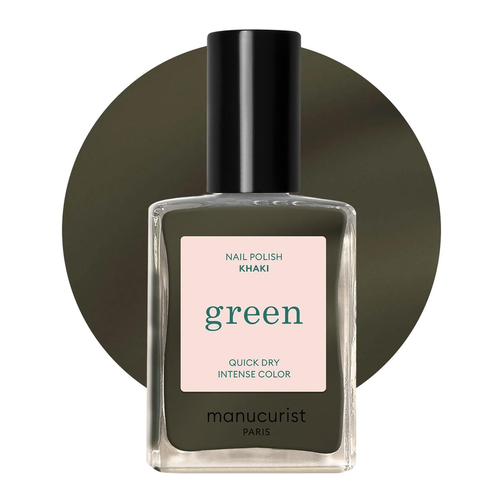 Manucurist Green – Rosy Beige Shell Beige Nagellack – Schnell trocknender Nagellack – DIY-Nägel – Vegan 12-Free – Pflanzenbasiert – Nagellack – Hergestellt in Frankreich