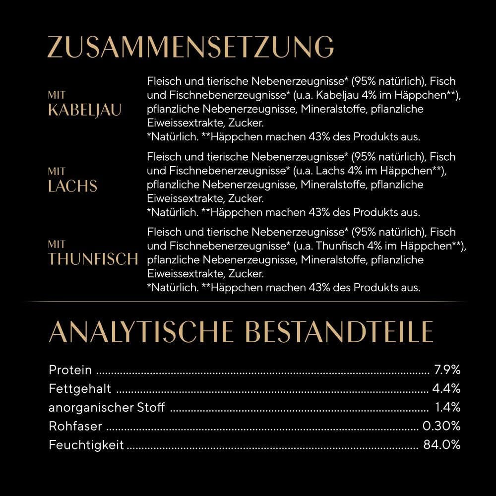 Sheba CATCARE Pungă Wet Fresh & FINE (Pește) Bucăți în sos Adult 50g Pachet multiplu Standard