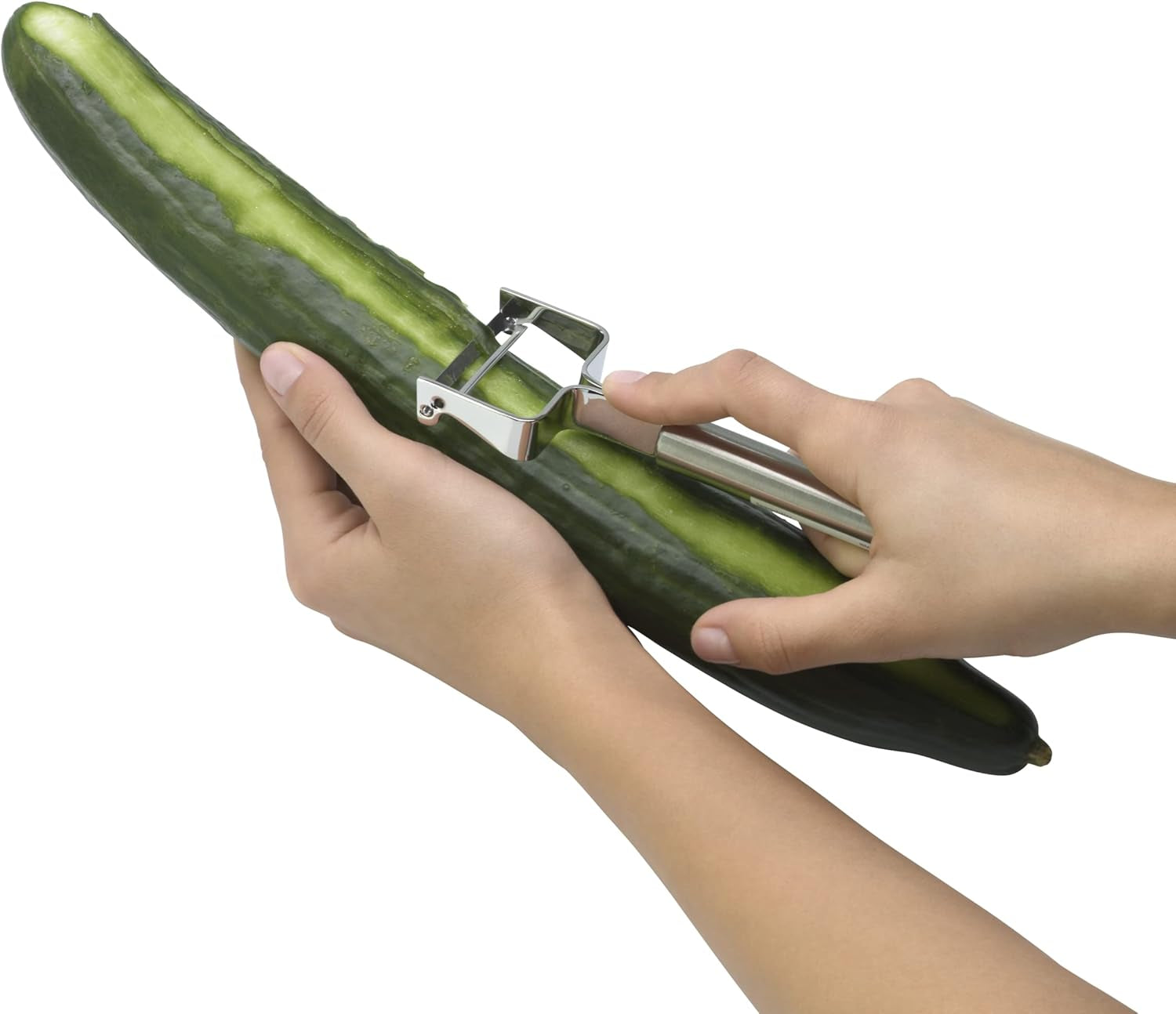 WMF Sparschäler Profi plus 17 cm, Edelstahl Schäler Naty Shop