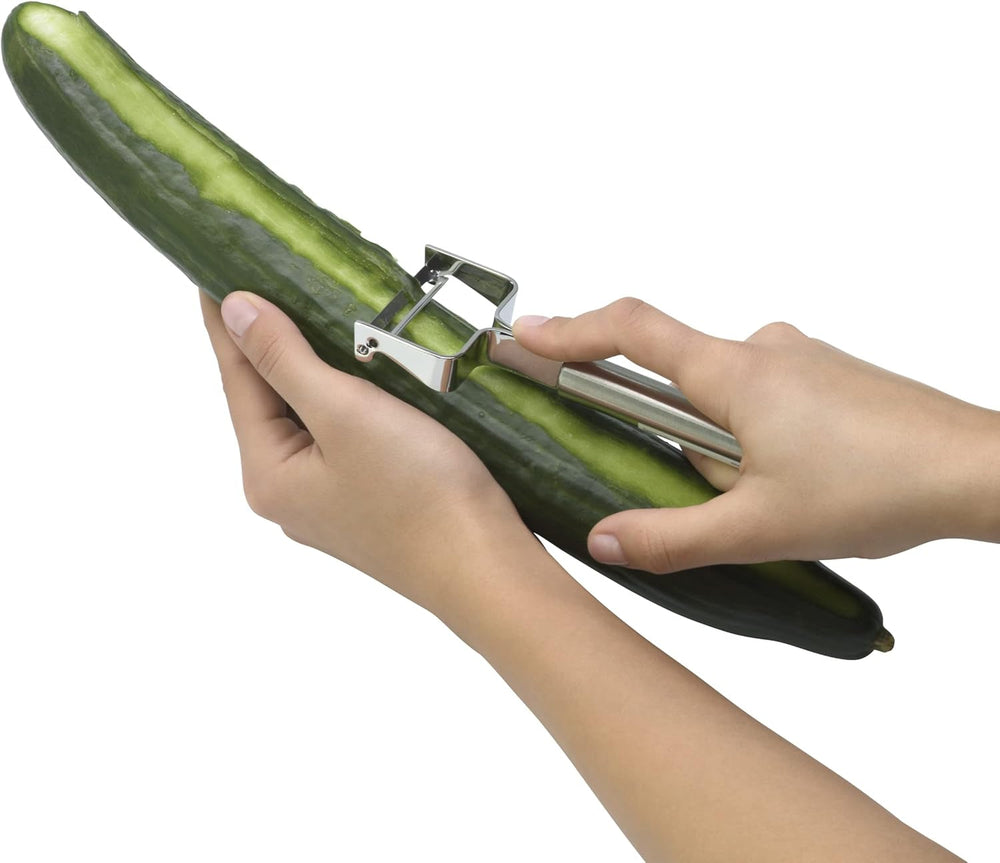 WMF Sparschäler Profi plus 17 cm, Edelstahl Schäler Naty Shop