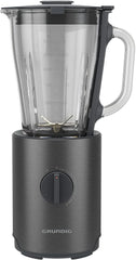 Grundig Delisia Novus SM 7140 Professioneller Standmixer, 1,5 Liter, 800 Watt, 6-Fach Edelstahlmesser Mit Zirkonium-Beschichtung, 5 Geschwindigkeitsstufen + Pulse-Funktion, Dark Inox/Edelstahl Kitchen Naty Shop