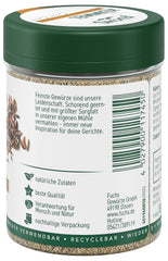 Fuchs Gewürze - Kümmel gemahlen - klassisches Gewürze für daftige Gerichte wie Chili con Carne - natürliche Zutaten - 55 g in wiederverwendbarer, recyclebarer Dose