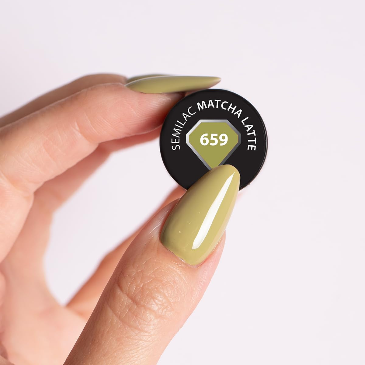 Nagellack Semilac UV 659 Matcha Latte 7 ml