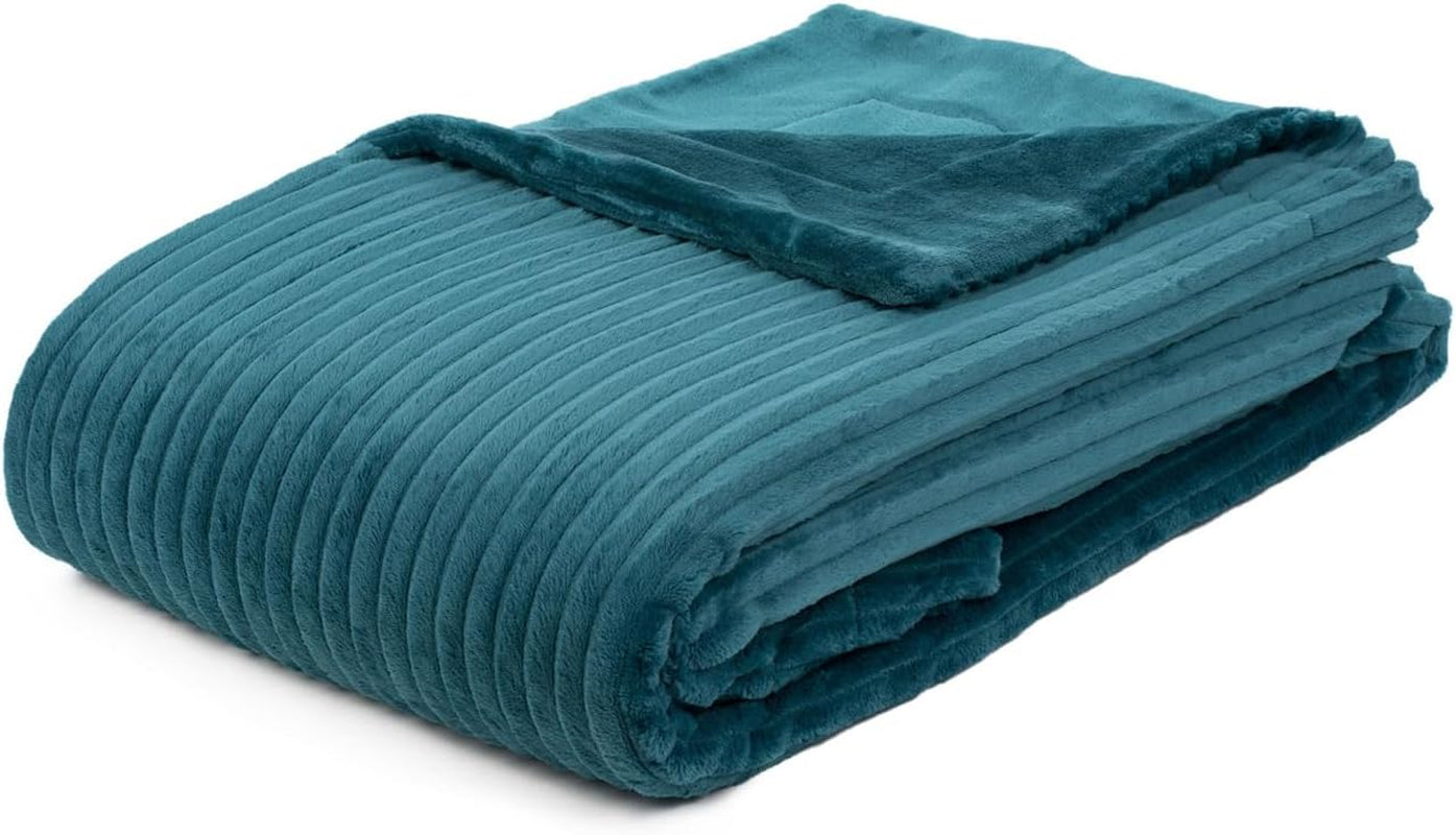 Gözze – Bequeme und weiche Decke in Cordoptik, 1620 g/Stück, 150 x 200 cm – Zimtbetten und Decken Besuche den Gözze-Store Gasoline