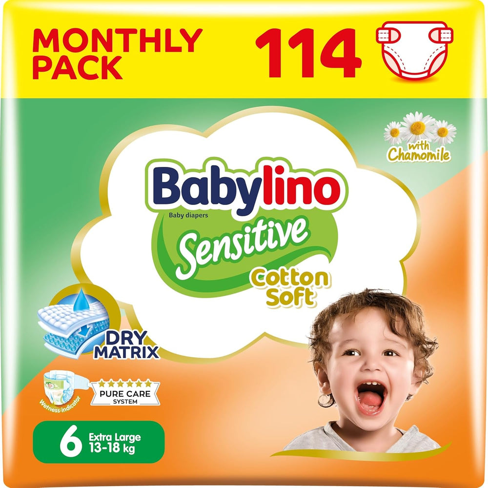 Scutece pentru bebeluși Sensitive mărimea 4, Maxi (8-13 kg), 20 bucăți