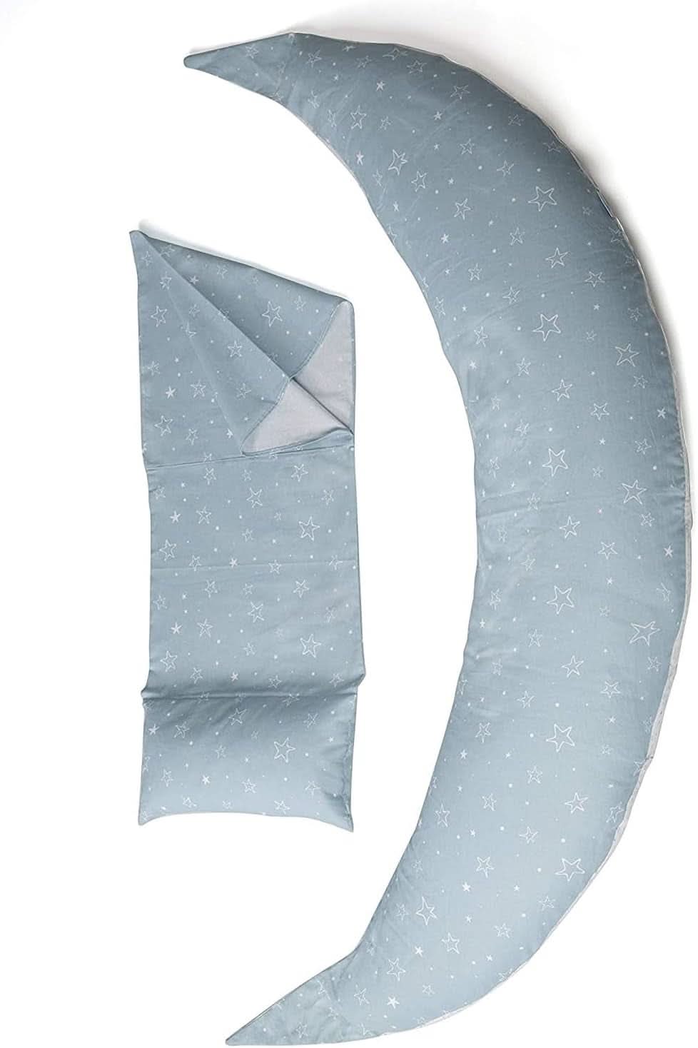 Nuvita 7100 Dreamwizard, Stillkissen, multifunktional 12 in 1 mit verstellbarer Lordosenstütze Zubehör Essen und Stillen Bebe Naty Shop