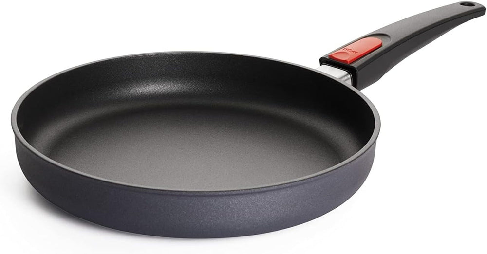 Woll Diamond Lite flache Pfanne - Induktion -, Ø 20 cm, 5 cm Höhe, mit abnehmbarem Griff - für alle Herdarten geeignet, Aluminiumguss, Antihaftbeschichtung Naty Shop Töpfe und Pfannen Ø 26 cm