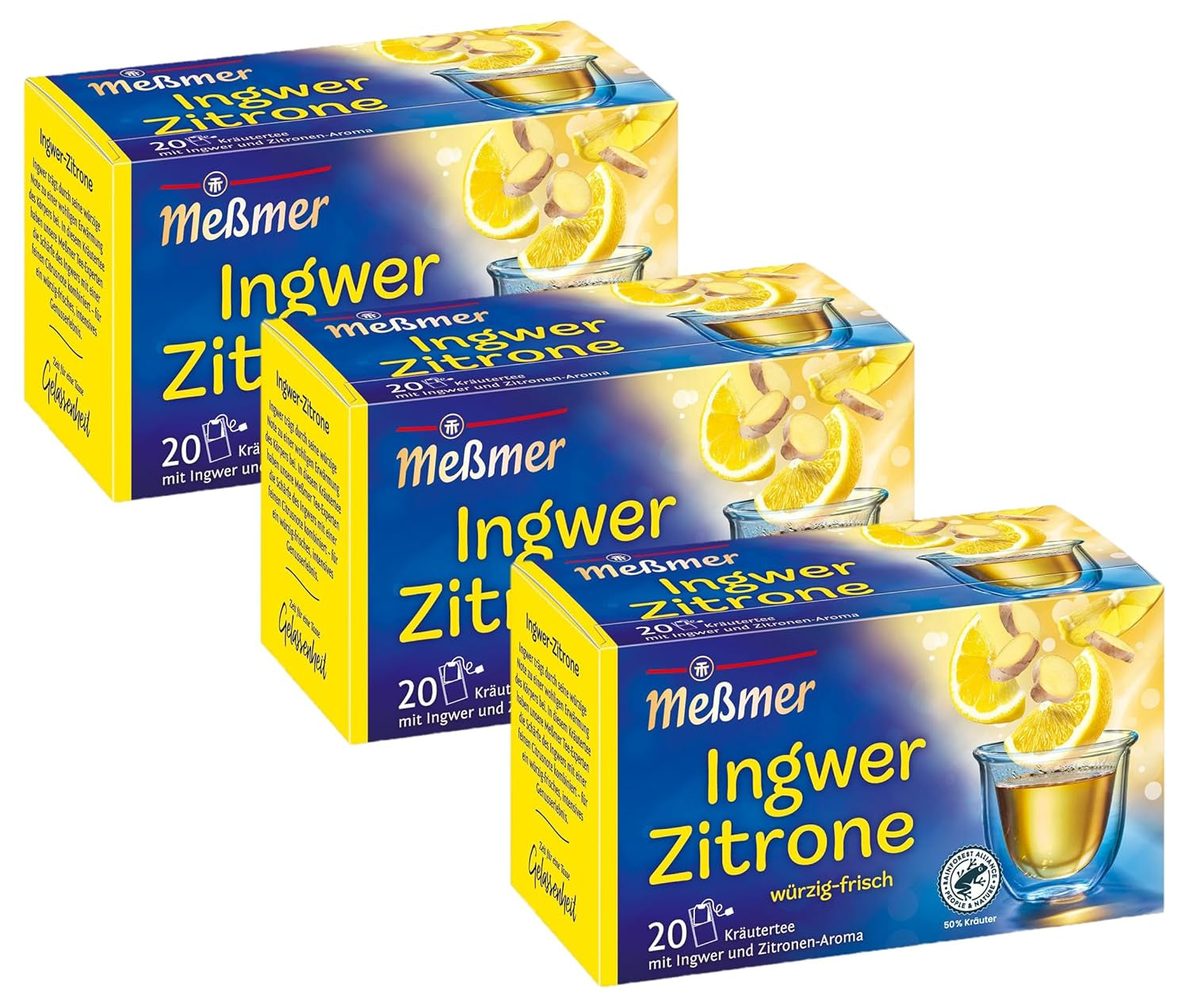 Meßmer fructe de pădure | 20 pliculețe de ceai | Vegan | Fără gluten | Fără lactoză (pachet cu 4)