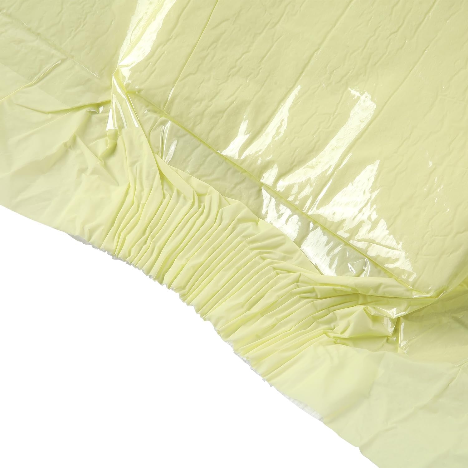 CutiePlusU Windeln für Erwachsene, 10er-Pack Einweg-Inkontinenzhöschen mit Schlaufen für Damen und Herren, maximale Saugfähigkeit über Nacht – Gelb (mittlere Größe 71–96 cm)