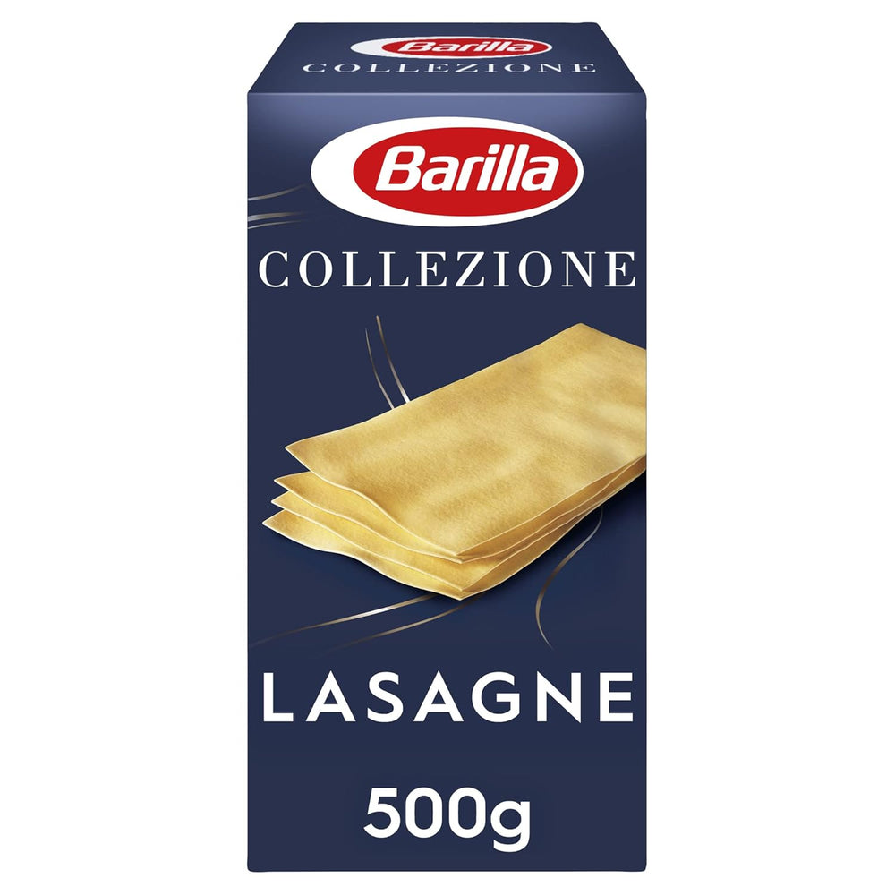 Barilla Collezione Lasagne Pasta aus Hartweizen, immer al dente, 500g