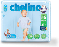 Windeln Indas Fashion & Love XL, Größe 6 (17-28 kg), 27 Stück