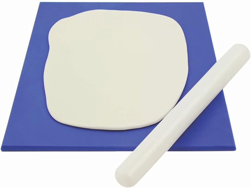 - Antihaftbeschichtetes Brett, mittelgroß, 30 x 25 cm, blau