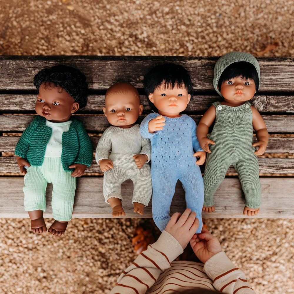 Miniland Baby Doll Asiatic Boy 38cm-31055