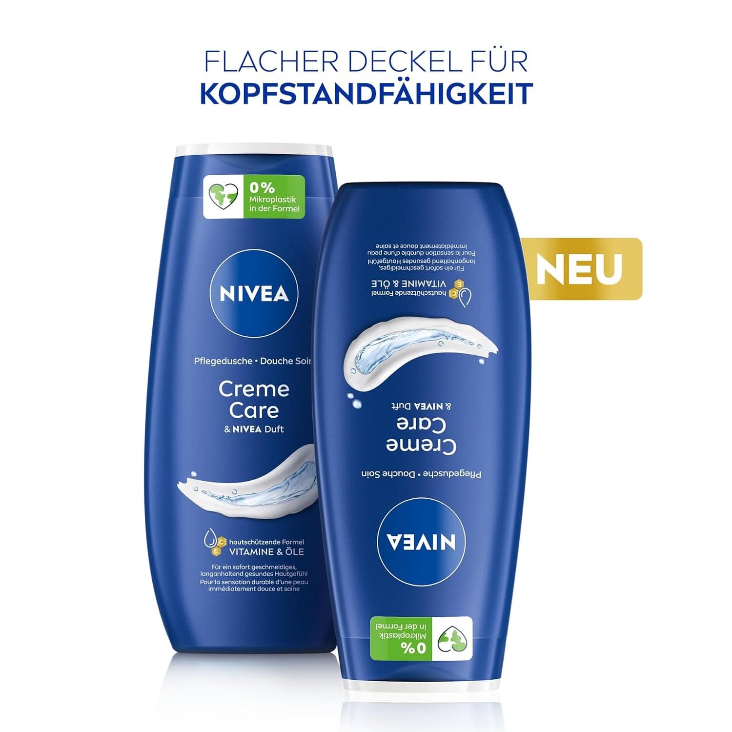 NIVEA Creme Care, Duschgel mit Vitaminen und ätherischen Ölen, 250 ml Dusche und Bad Naty Shop