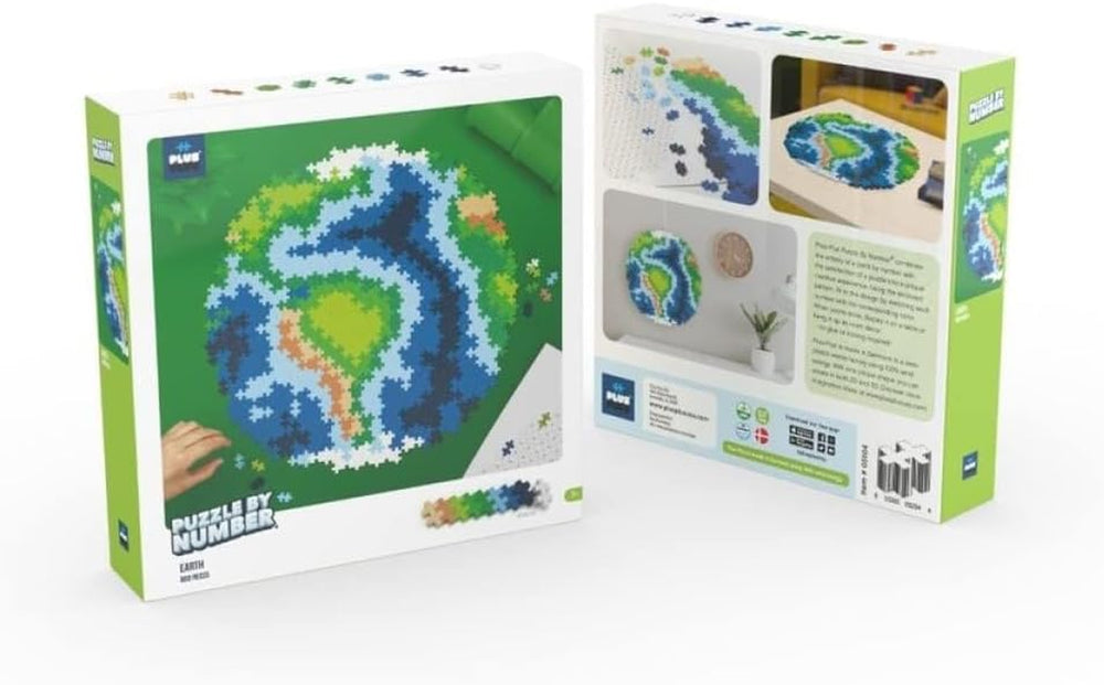 PLUS PLUS Earth Block Puzzle 800 Stück(e) Globus, Erde