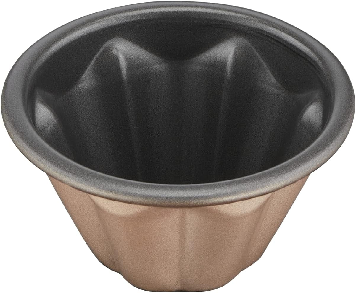 Tefal Creabake J3089304 3 Stück Brioche-Backform Antihaft-Beschichtung, Leicht Entnehmbar, Stapelbar, Einfache Aufbewahrung, Backform Matrite si tavi pentru copt Naty Shop